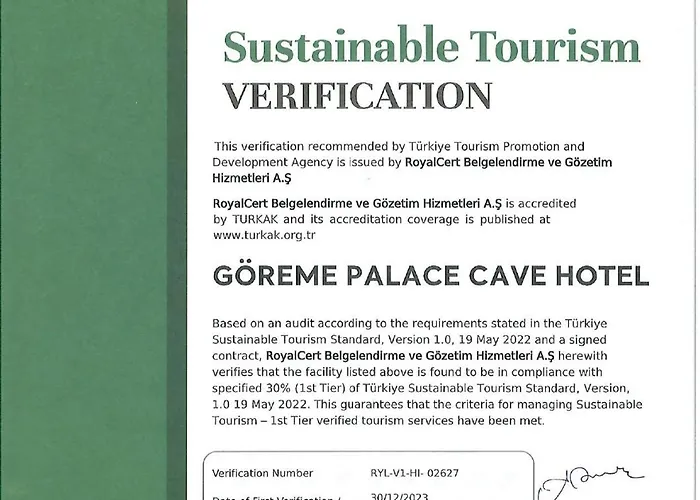 Szálloda Palace Cave Göreme